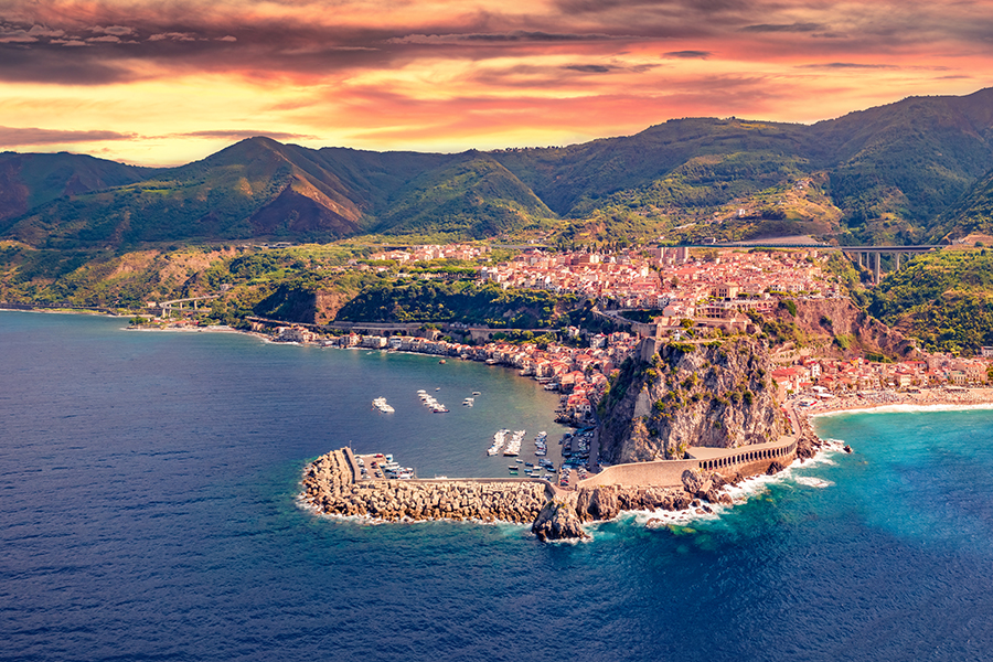 Ebert Ascensori Reggio Calabria Beaches Aerial View Sea Embankment